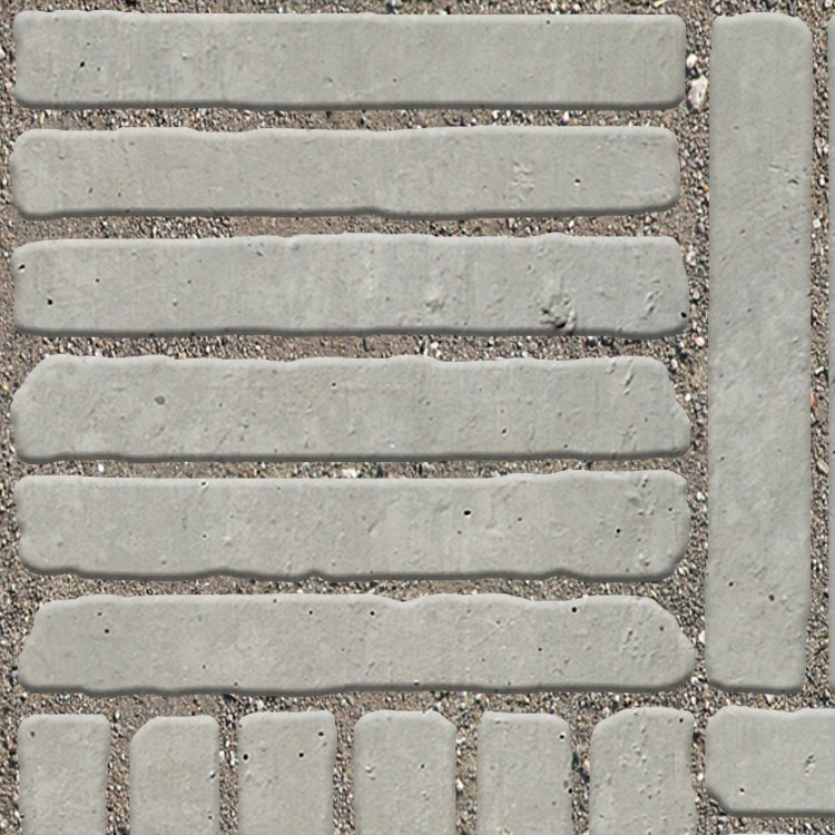 Textures   -   ARCHITECTURE   -   PAVING OUTDOOR   -   Concrete   -   Blocks regular  - Paving outdoor concrete regular block texture seamless 05773 - HR Full resolution preview demo
