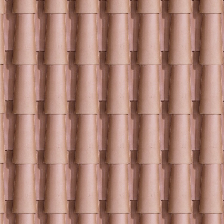 Textures   -   ARCHITECTURE   -   ROOFINGS   -   Clay roofs  - Terracotta roof tile texture seamless 03487 - HR Full resolution preview demo