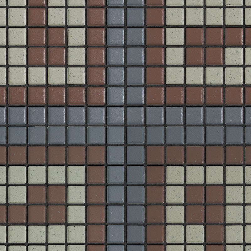 Textures   -   ARCHITECTURE   -   TILES INTERIOR   -   Mosaico   -   Classic format   -   Patterned  - Mosaico patterned tiles texture seamless 15175 - HR Full resolution preview demo