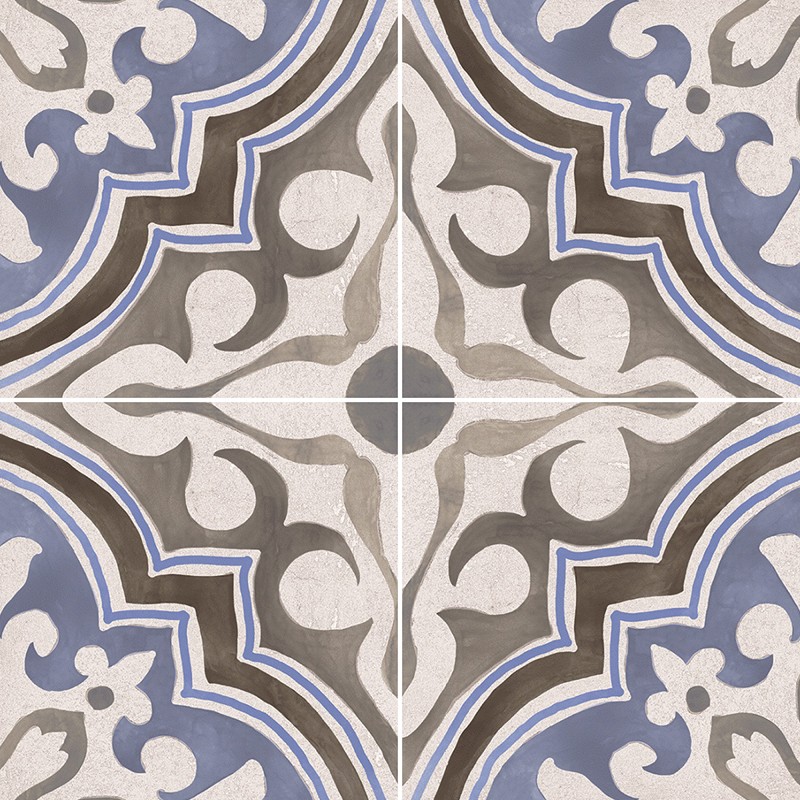 Textures   -   ARCHITECTURE   -   TILES INTERIOR   -   Cement - Encaustic   -   Encaustic  - Traditional encaustic cement ornate tile texture seamless 13583 - HR Full resolution preview demo