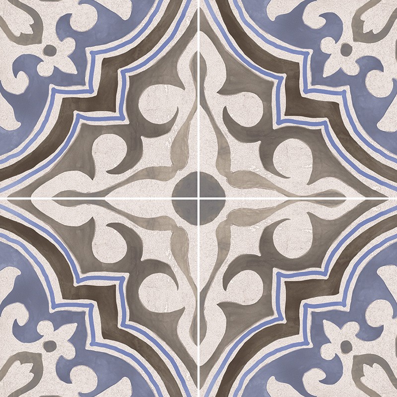 Textures   -   ARCHITECTURE   -   TILES INTERIOR   -   Cement - Encaustic   -   Encaustic  - Traditional encaustic cement ornate tile texture seamless 13583 - HR Full resolution preview demo