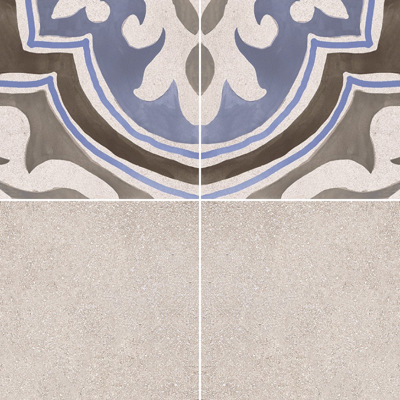 Textures   -   ARCHITECTURE   -   TILES INTERIOR   -   Cement - Encaustic   -   Encaustic  - Traditional encaustic cement ornate tile texture seamless 13584 - HR Full resolution preview demo