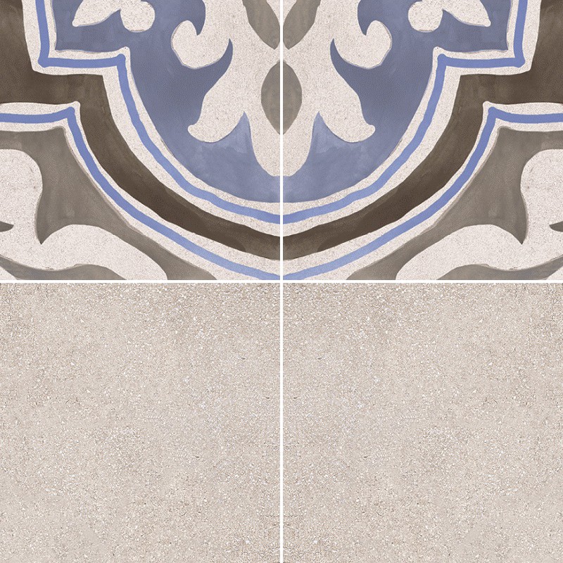 Textures   -   ARCHITECTURE   -   TILES INTERIOR   -   Cement - Encaustic   -   Encaustic  - Traditional encaustic cement ornate tile texture seamless 13584 - HR Full resolution preview demo
