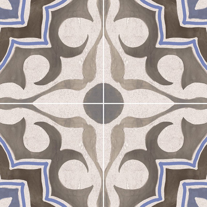 Textures   -   ARCHITECTURE   -   TILES INTERIOR   -   Cement - Encaustic   -   Encaustic  - Traditional encaustic cement ornate tile texture seamless 13586 - HR Full resolution preview demo