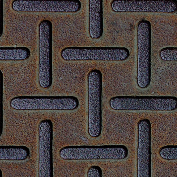 Textures   -   MATERIALS   -   METALS   -   Plates  - Iron metal plate texture seamless 10728 - HR Full resolution preview demo