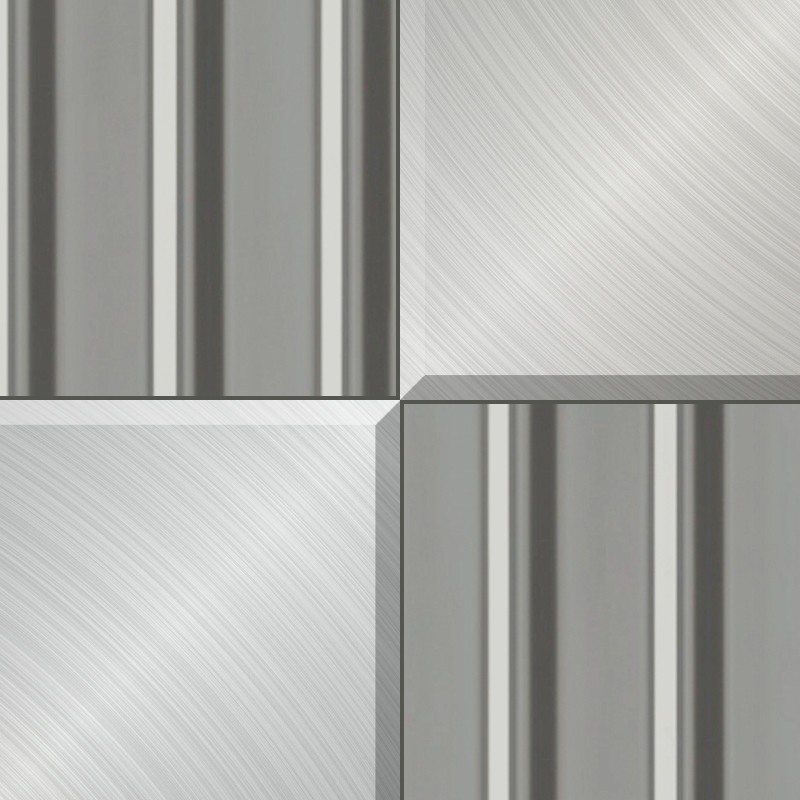 Textures   -   MATERIALS   -   METALS   -   Facades claddings  - Silver metal facade cladding texture seamless 10254 - HR Full resolution preview demo