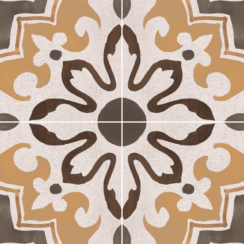 Textures   -   ARCHITECTURE   -   TILES INTERIOR   -   Cement - Encaustic   -   Encaustic  - Traditional encaustic cement ornate tile texture seamless 13590 - HR Full resolution preview demo