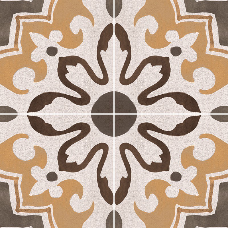 Textures   -   ARCHITECTURE   -   TILES INTERIOR   -   Cement - Encaustic   -   Encaustic  - Traditional encaustic cement ornate tile texture seamless 13590 - HR Full resolution preview demo