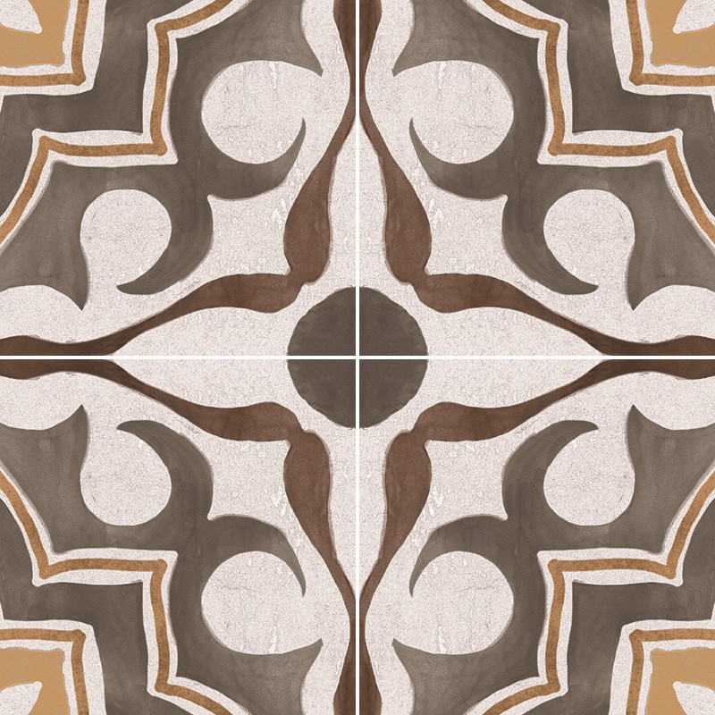 Textures   -   ARCHITECTURE   -   TILES INTERIOR   -   Cement - Encaustic   -   Encaustic  - Traditional encaustic cement ornate tile texture seamless 13591 - HR Full resolution preview demo