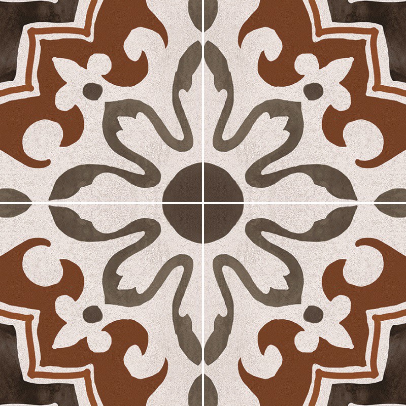 Textures   -   ARCHITECTURE   -   TILES INTERIOR   -   Cement - Encaustic   -   Encaustic  - Traditional encaustic cement ornate tile texture seamless 13592 - HR Full resolution preview demo