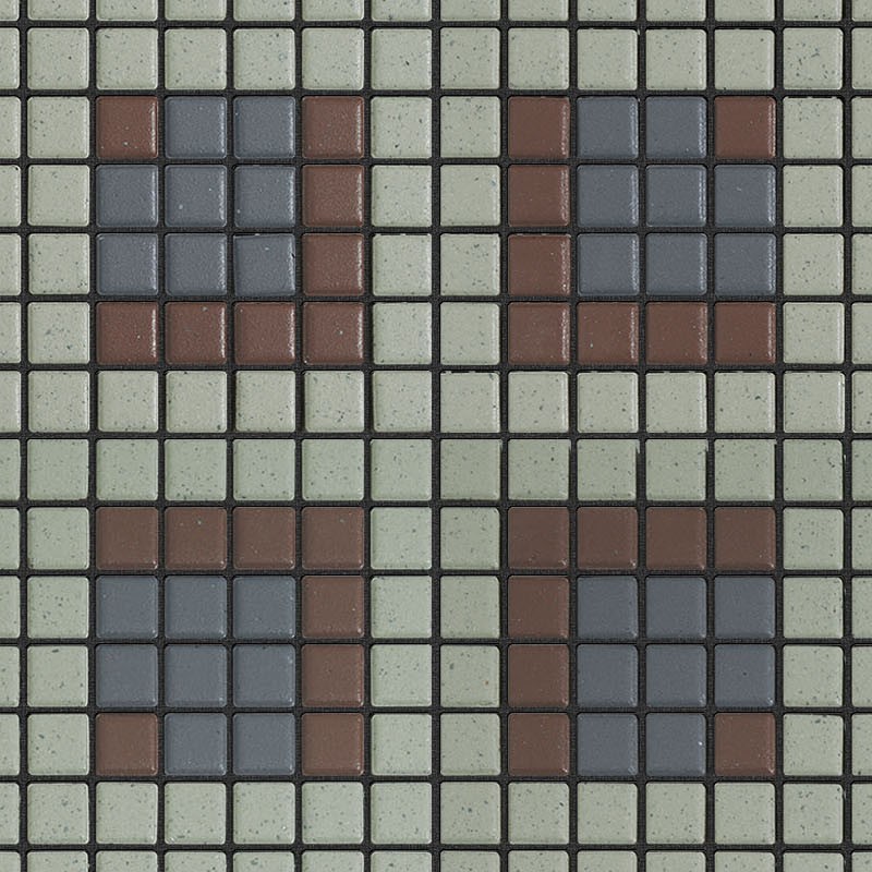Textures   -   ARCHITECTURE   -   TILES INTERIOR   -   Mosaico   -   Classic format   -   Patterned  - Mosaico patterned tiles texture seamless 15185 - HR Full resolution preview demo