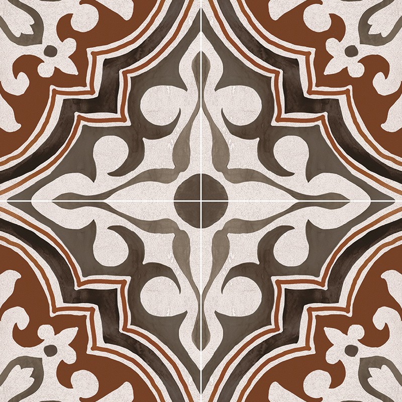 Textures   -   ARCHITECTURE   -   TILES INTERIOR   -   Cement - Encaustic   -   Encaustic  - Traditional encaustic cement ornate tile texture seamless 13593 - HR Full resolution preview demo