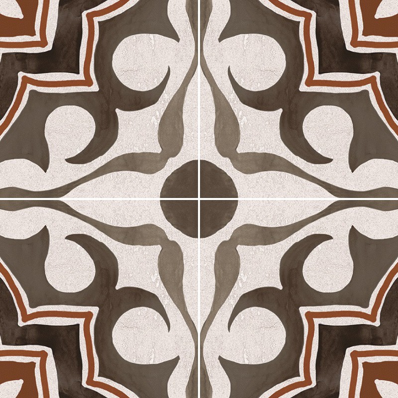 Textures   -   ARCHITECTURE   -   TILES INTERIOR   -   Cement - Encaustic   -   Encaustic  - Traditional encaustic cement ornate tile texture seamless 13596 - HR Full resolution preview demo