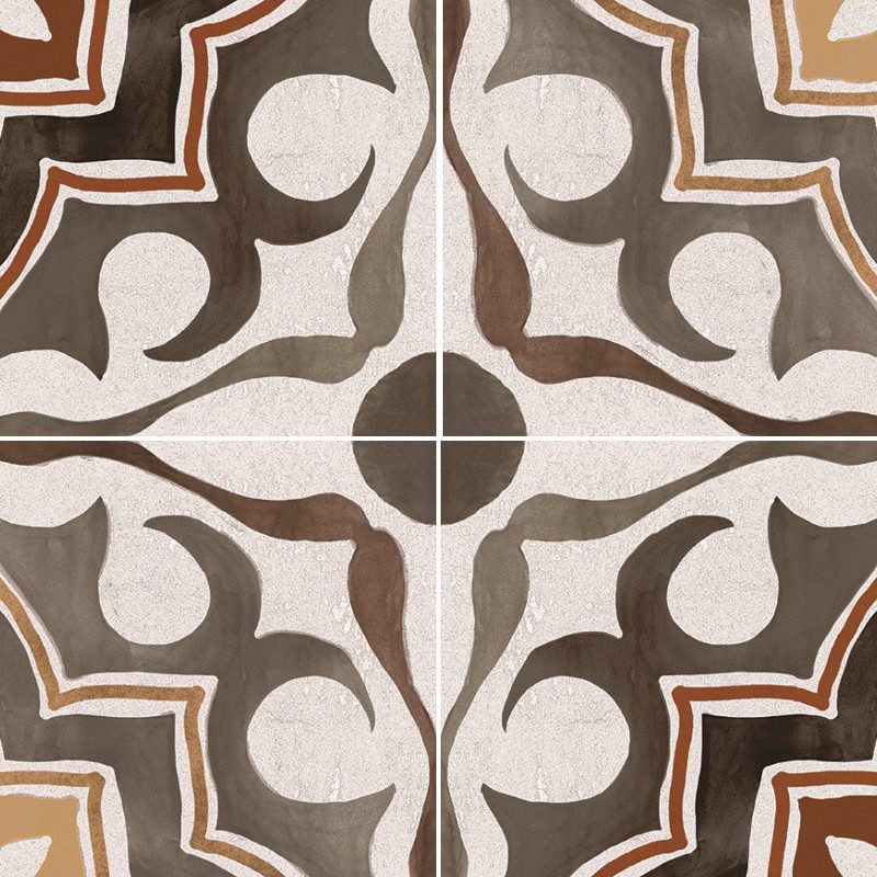 Textures   -   ARCHITECTURE   -   TILES INTERIOR   -   Cement - Encaustic   -   Encaustic  - Traditional encaustic cement ornate tile texture seamless 13601 - HR Full resolution preview demo