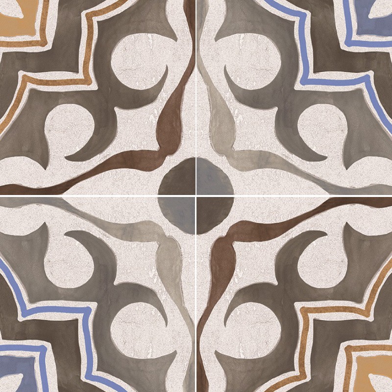 Textures   -   ARCHITECTURE   -   TILES INTERIOR   -   Cement - Encaustic   -   Encaustic  - Traditional encaustic cement ornate tile texture seamless 13603 - HR Full resolution preview demo