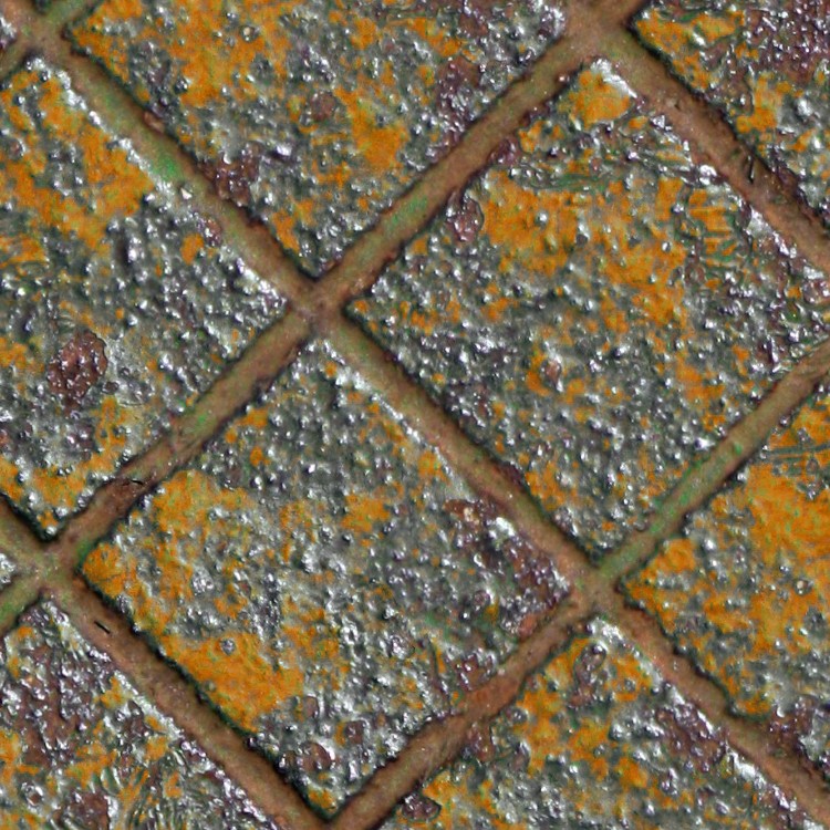 Textures   -   MATERIALS   -   METALS   -   Plates  - Iron rusty dirty metal plate texture seamless 10744 - HR Full resolution preview demo