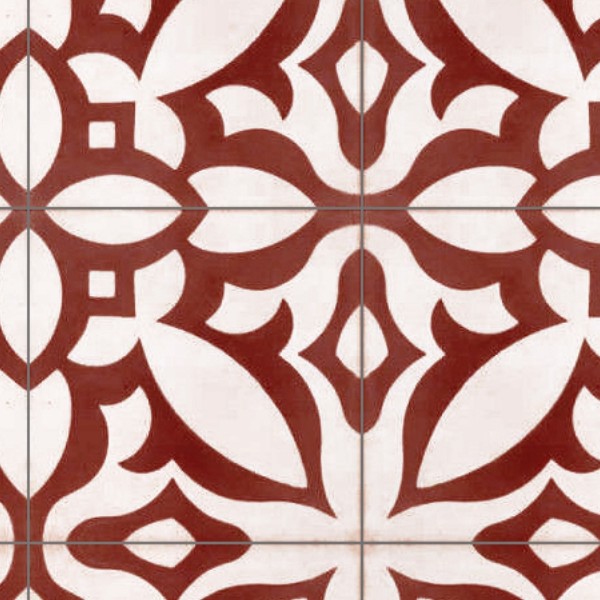 Textures   -   ARCHITECTURE   -   TILES INTERIOR   -   Cement - Encaustic   -   Encaustic  - Traditional encaustic cement ornate tile texture seamless 13609 - HR Full resolution preview demo
