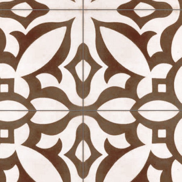 Textures   -   ARCHITECTURE   -   TILES INTERIOR   -   Cement - Encaustic   -   Encaustic  - Traditional encaustic cement ornate tile texture seamless 13610 - HR Full resolution preview demo