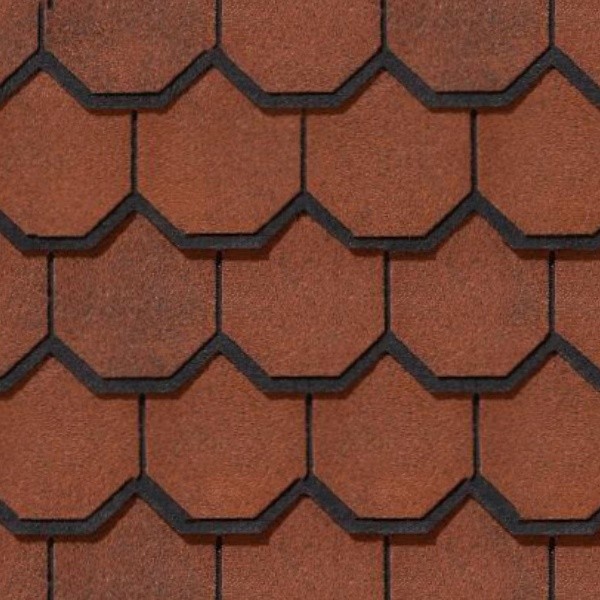 Clay Roof Tile Texture Seamless 03517