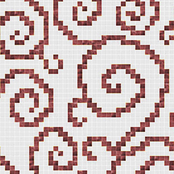 Textures   -   ARCHITECTURE   -   TILES INTERIOR   -   Mosaico   -   Classic format   -   Patterned  - Mosaico patterned tiles texture seamless 15224 - HR Full resolution preview demo