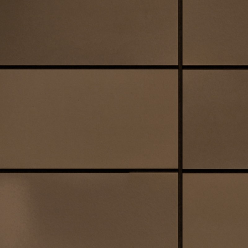 Textures   -   MATERIALS   -   METALS   -   Facades claddings  - Metal brick facade cladding texture seamless 10298 - HR Full resolution preview demo