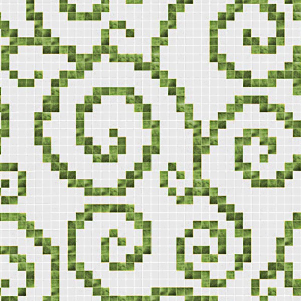 Textures   -   ARCHITECTURE   -   TILES INTERIOR   -   Mosaico   -   Classic format   -   Patterned  - Mosaico patterned tiles texture seamless 15226 - HR Full resolution preview demo