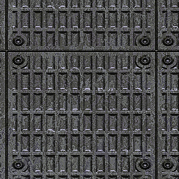 Textures   -   MATERIALS   -   METALS   -   Plates  - Industrial iron metal plate texture seamless 10779 - HR Full resolution preview demo