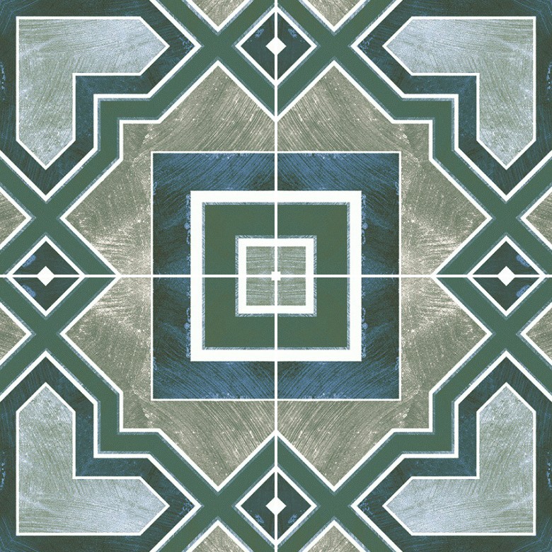 Textures   -   ARCHITECTURE   -   TILES INTERIOR   -   Cement - Encaustic   -   Encaustic  - Traditional encaustic cement ornate tile texture seamless 13644 - HR Full resolution preview demo