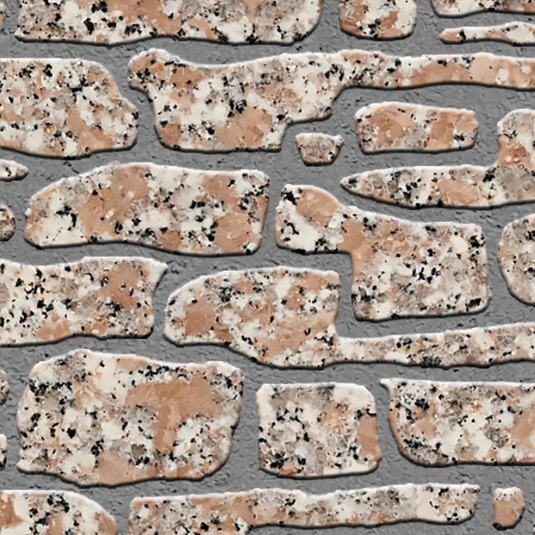 Textures   -   ARCHITECTURE   -   STONES WALLS   -   Claddings stone   -   Exterior  - Wall cladding flagstone granite texture seamless 07946 - HR Full resolution preview demo