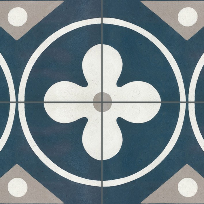 Textures   -   ARCHITECTURE   -   TILES INTERIOR   -   Cement - Encaustic   -   Victorian  - Border tiles victorian cement floor texture seamless 13870 - HR Full resolution preview demo