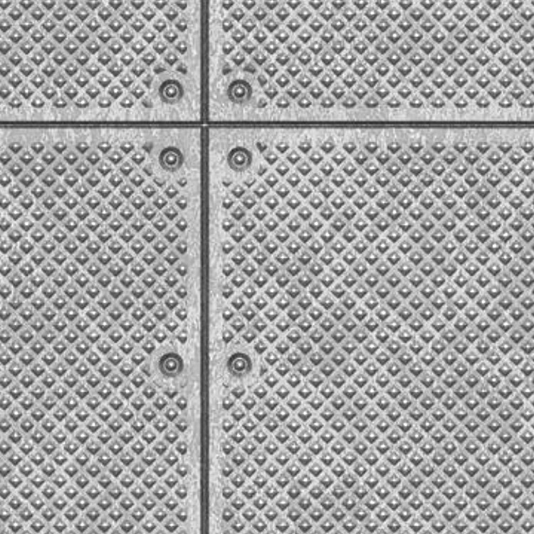 Textures   -   MATERIALS   -   METALS   -   Plates  - Industrial aluminium metal plate texture seamless 10790 - HR Full resolution preview demo