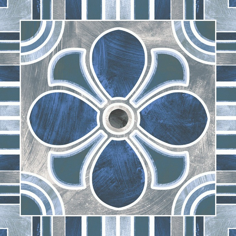 Textures   -   ARCHITECTURE   -   TILES INTERIOR   -   Cement - Encaustic   -   Encaustic  - Traditional encaustic cement ornate tile texture seamless 13650 - HR Full resolution preview demo