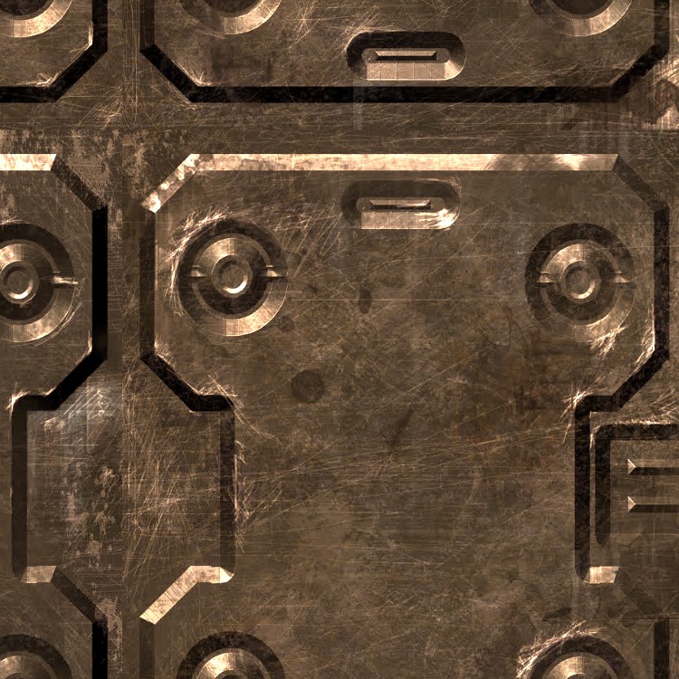 Textures   -   MATERIALS   -   METALS   -   Plates  - Bronze metal plate texture seamless 10815 - HR Full resolution preview demo