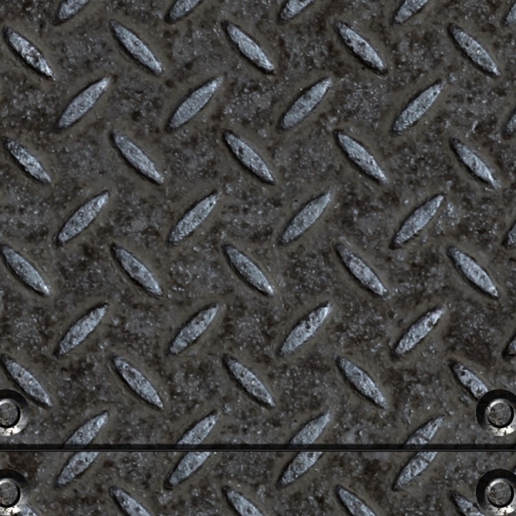 Textures   -   MATERIALS   -   METALS   -   Plates  - Iron metal plate texture seamless 10820 - HR Full resolution preview demo