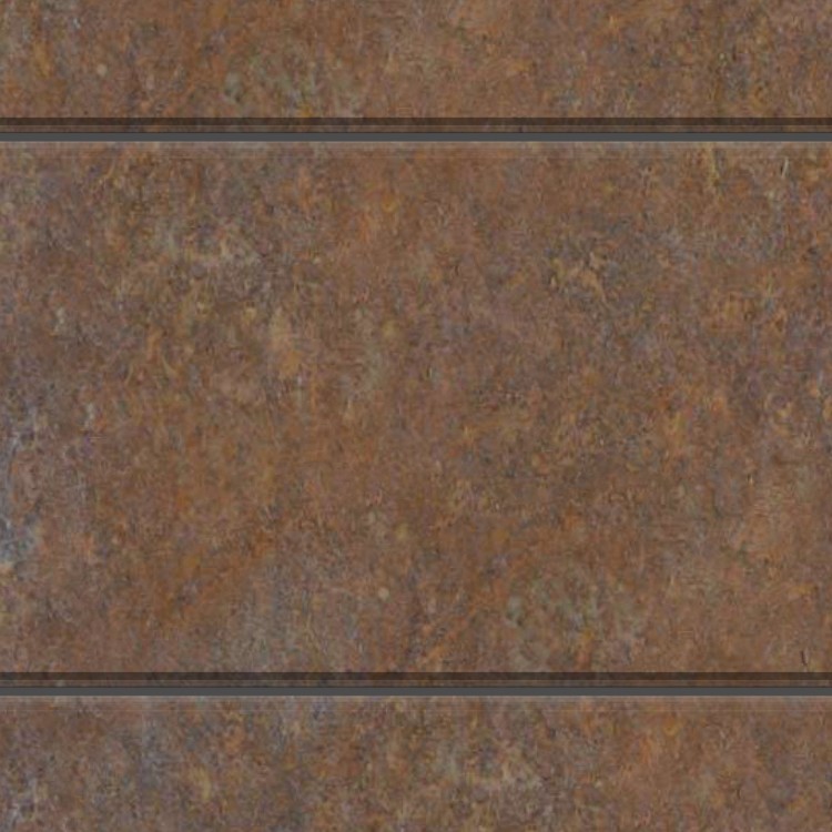 Textures   -   MATERIALS   -   METALS   -   Facades claddings  - Rusty dirty metal facade cladding texture seamless 10344 - HR Full resolution preview demo