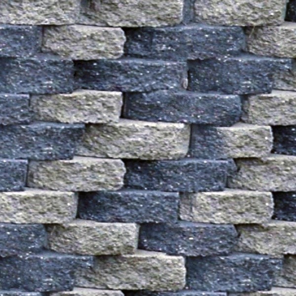 Textures   -   ARCHITECTURE   -   STONES WALLS   -   Claddings stone   -   Exterior  - Retaining wall cladding stone mixed size seamless 07995 - HR Full resolution preview demo