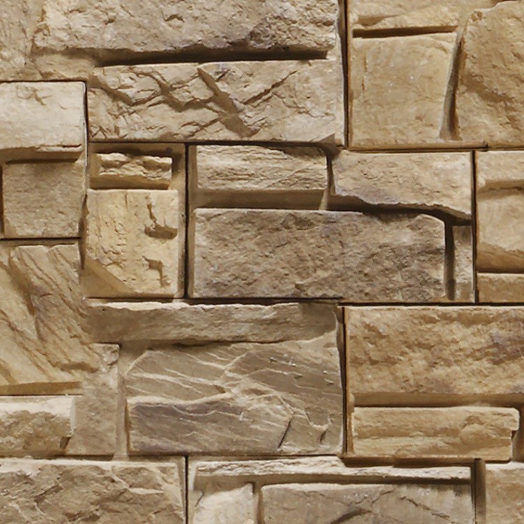 Textures   -   ARCHITECTURE   -   STONES WALLS   -   Claddings stone   -   Exterior  - Wall cladding stone mixed size seamless 08002 - HR Full resolution preview demo