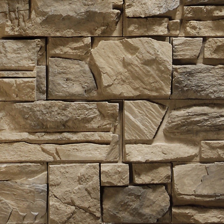 Textures   -   ARCHITECTURE   -   STONES WALLS   -   Claddings stone   -   Exterior  - Wall cladding stone mixed size seamless 08006 - HR Full resolution preview demo