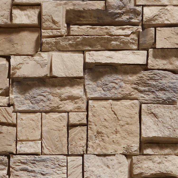 Textures   -   ARCHITECTURE   -   STONES WALLS   -   Claddings stone   -   Exterior  - Wall cladding stone mixed size seamless 08007 - HR Full resolution preview demo