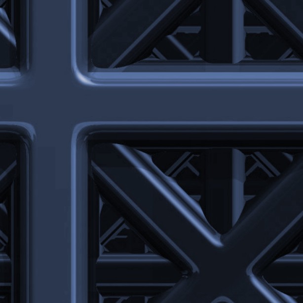 Textures   -   MATERIALS   -   METALS   -   Facades claddings  - Blue iron metal facade cladding texture seamless 10376 - HR Full resolution preview demo