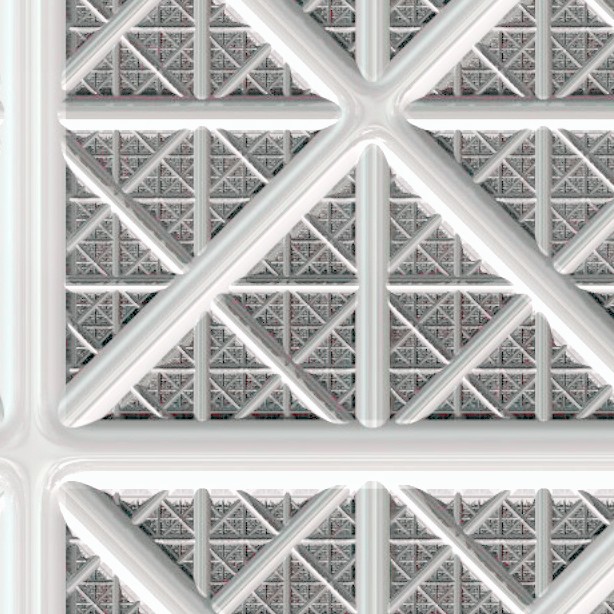 Textures   -   MATERIALS   -   METALS   -   Facades claddings  - White metal facade cladding texture seamless 10387 - HR Full resolution preview demo