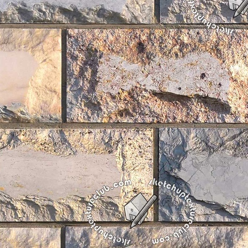 Textures   -   ARCHITECTURE   -   STONES WALLS   -   Claddings stone   -   Exterior  - Building wall cladding mixed stone texture seamless 20530 - HR Full resolution preview demo