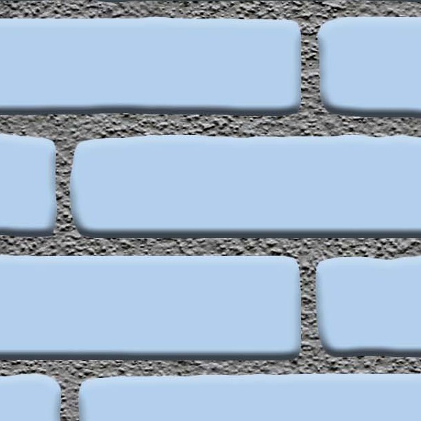 Textures   -   ARCHITECTURE   -   BRICKS   -   Colored Bricks   -   Smooth  - Texture colored bricks smooth seamless 00052 - HR Full resolution preview demo