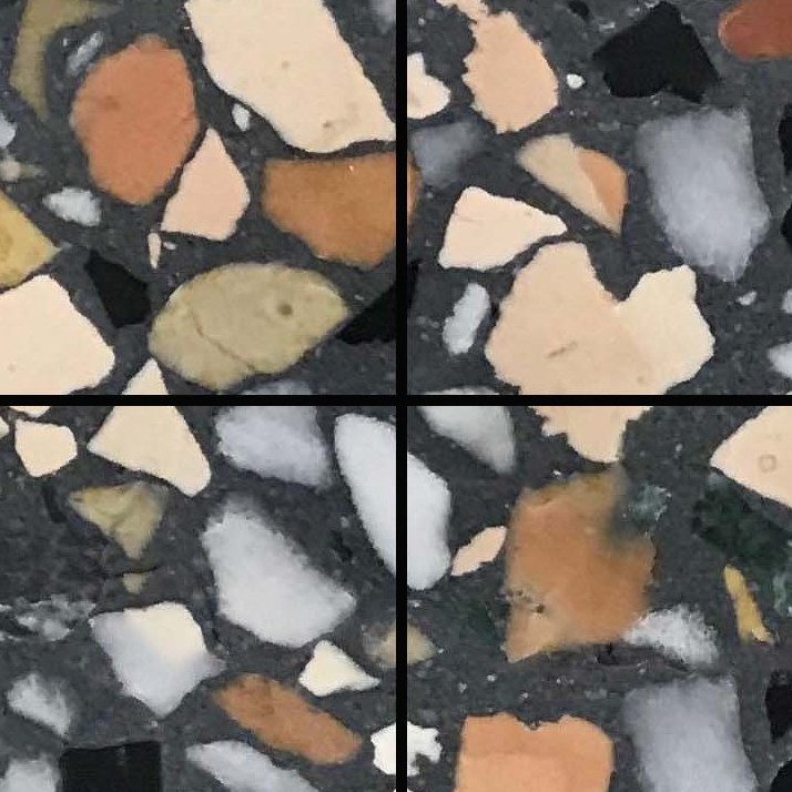 Textures   -   ARCHITECTURE   -   TILES INTERIOR   -   Terrazzo  - terrazzo floor tile PBR texture seamless 21493 - HR Full resolution preview demo