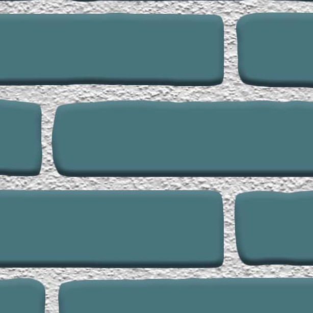 Textures   -   ARCHITECTURE   -   BRICKS   -   Colored Bricks   -   Smooth  - Texture colored bricks smooth seamless 00061 - HR Full resolution preview demo