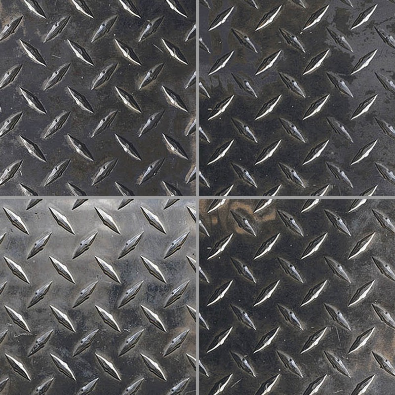 Textures   -   ARCHITECTURE   -   TILES INTERIOR   -   Design Industry  - Tiles metal effect pbr texture seamless 22340 - HR Full resolution preview demo