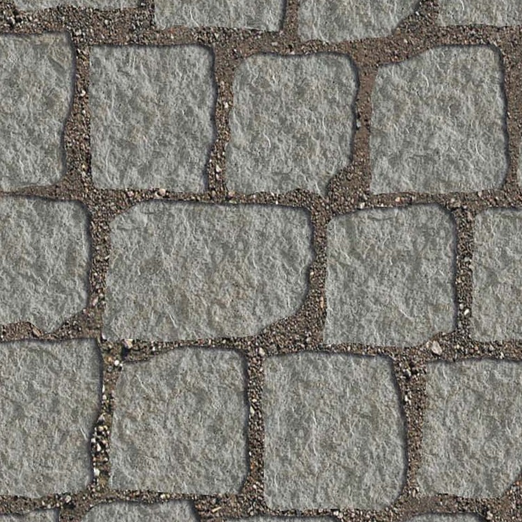 Textures   -   ARCHITECTURE   -   ROADS   -   Paving streets   -   Cobblestone  - Street porfido paving cobblestone texture seamless 07438 - HR Full resolution preview demo