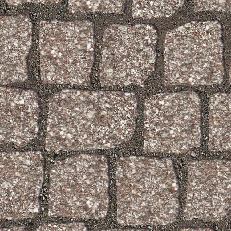 Textures   -   ARCHITECTURE   -   ROADS   -   Paving streets   -   Cobblestone  - Street porfido paving cobblestone texture seamless 07439 - HR Full resolution preview demo