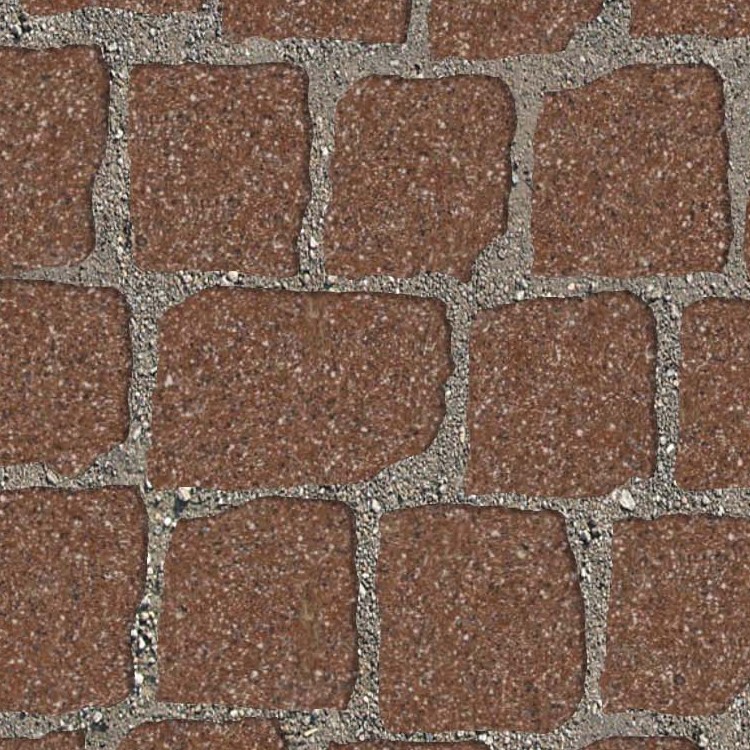 Textures   -   ARCHITECTURE   -   ROADS   -   Paving streets   -   Cobblestone  - Street porfido paving cobblestone texture seamless 07442 - HR Full resolution preview demo