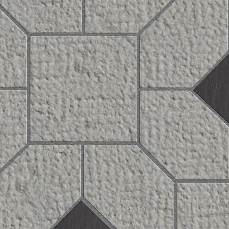 Textures   -   ARCHITECTURE   -   PAVING OUTDOOR   -   Pavers stone   -   Blocks mixed  - Pavers stone mixed size texture seamless 06199 - HR Full resolution preview demo